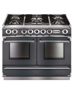 Falcon 1092 Continental Dual Fuel Range Cooker - Slate/Nickel - Available Now