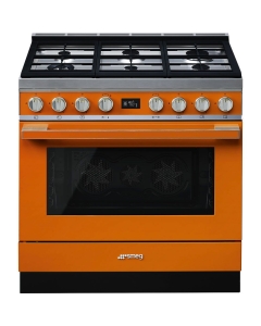 SMEG Portofino 90cm cooker with Multifunction Pyrolytic Oven CPF9GP